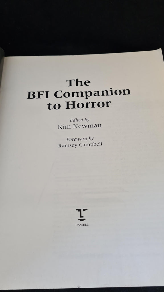 Kim Newman The BFI Companion To Horror Cassell 1996 Richard Dalby kim-newman-the-bfi-companion-to-horror-cassell-1996-richard-dalby