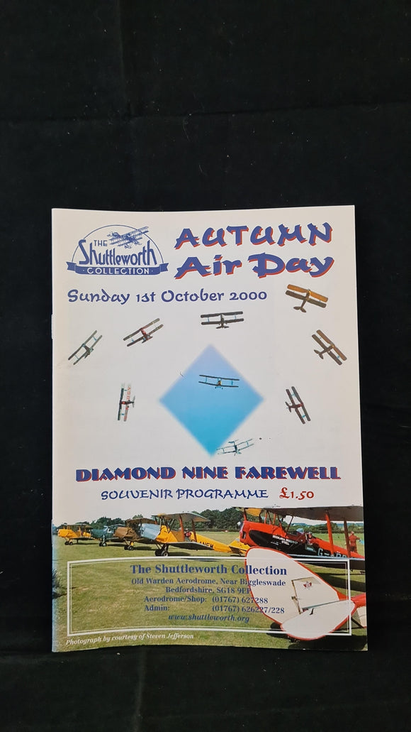 Autumn Air Day Sunday 1st October 2000, Souvenir Programme