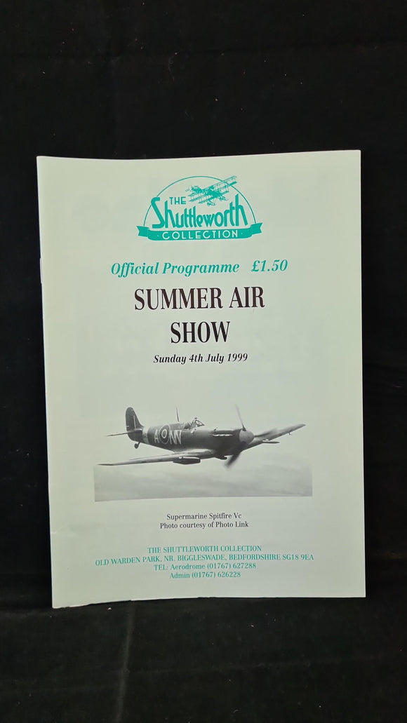 Summer Air Show Sunday 4th July 1999, Official Programme