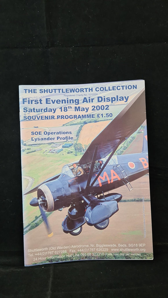 First Evening Air Display Saturday 18th May 2002, Souvenir Programme