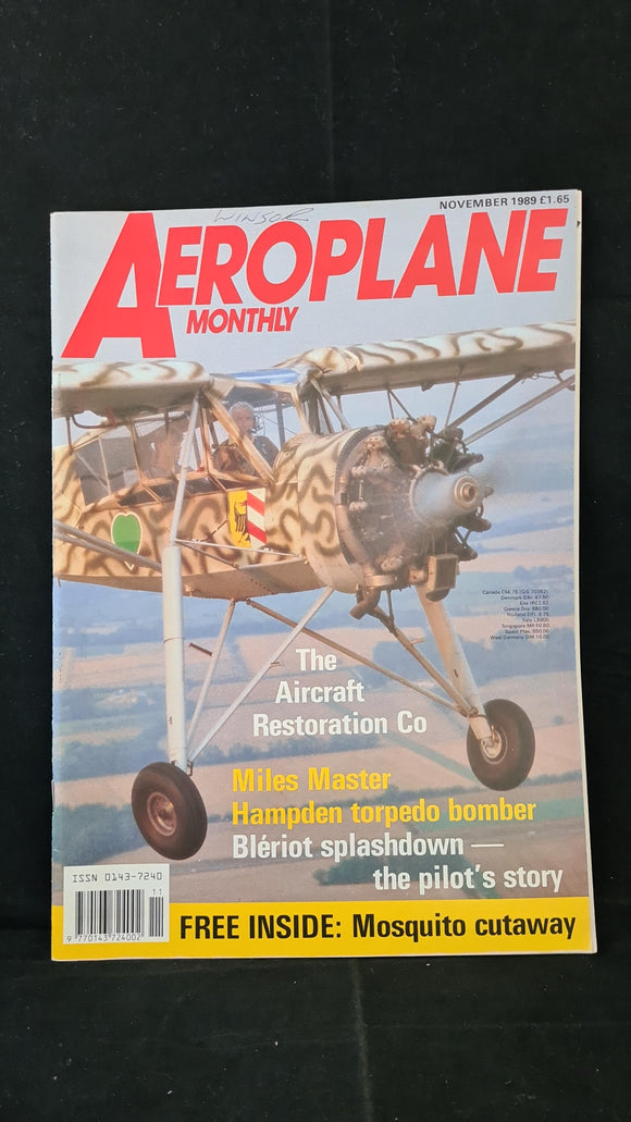 Aeroplane Monthly November 1989