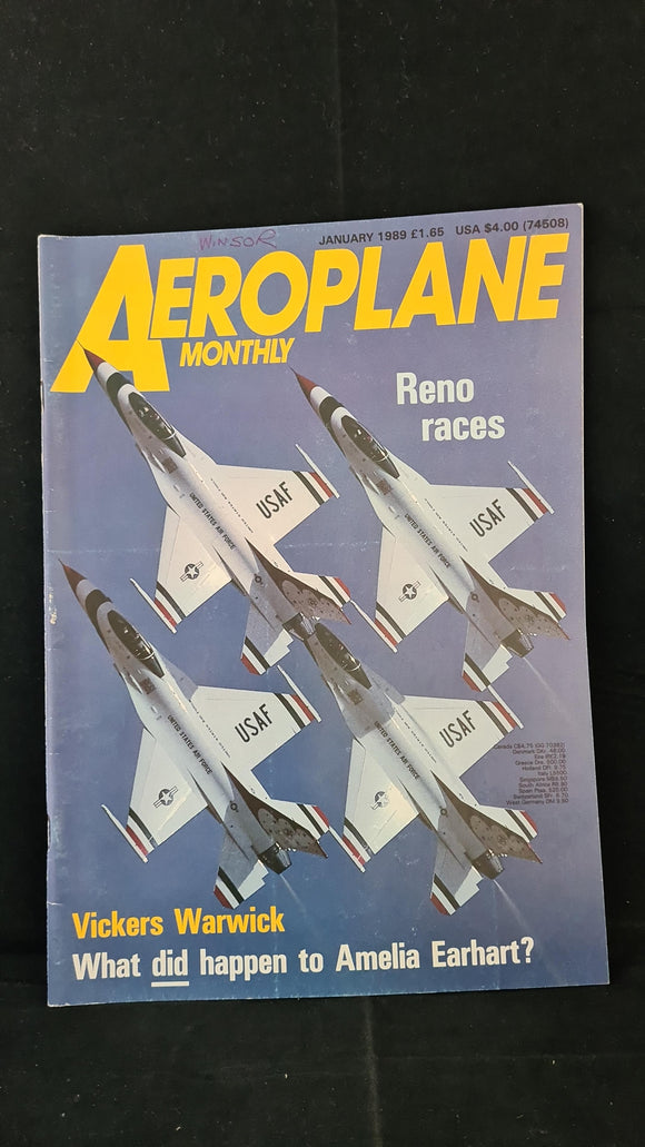 Aeroplane Monthly January 1989