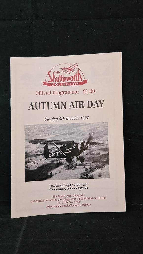 Autumn Air Day Sunday 5th October 1997, The Shuttleworth Collection