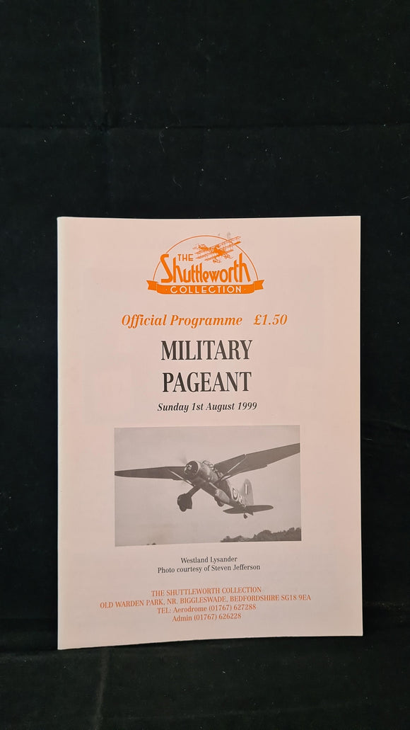 Military Pageant Sunday 1st August 1999, The Shuttleworth Collection