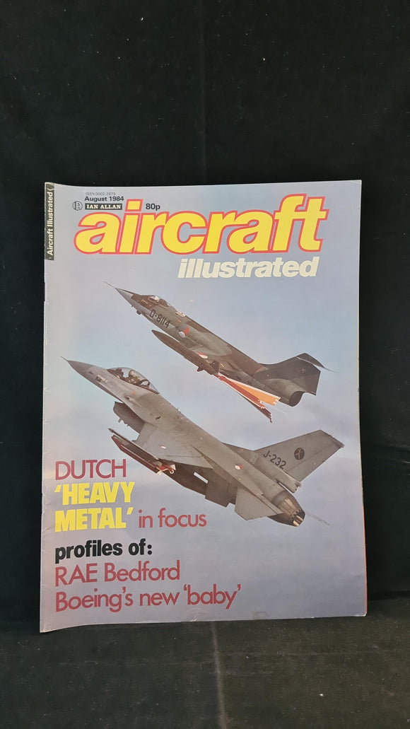 Aircraft Illustrated Volume 17 Number 8, August 1984, Ian Allan