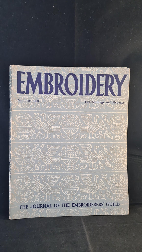 Embroidery Magazines Summer 1951 - Autumn 1956