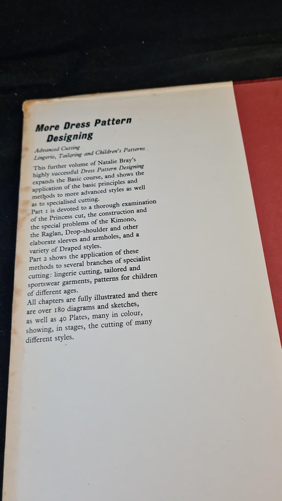 Natalie Bray More Dress Pattern Designing, Crosby Lockwood, 1964