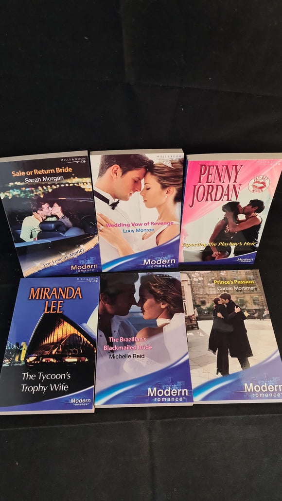 Mills & Boon Collection - Sale or Return Bride, Modern Romance, 2005, 6 copies, Paperbacks