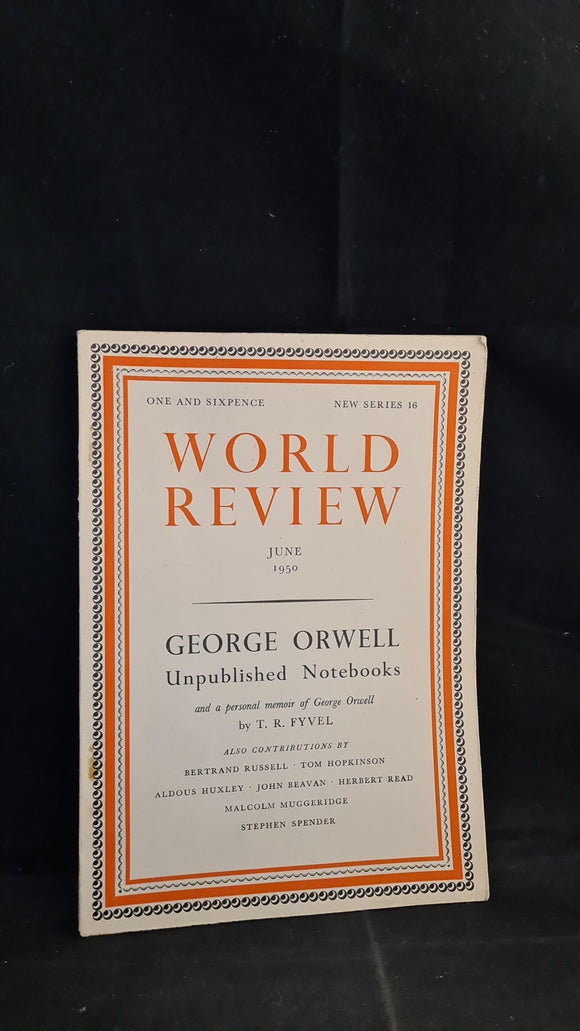 World Review June 1950, Editor Stephen Simmons