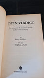 Tony Collins - Open Verdict, Sphere Books, 1990, Paperbacks