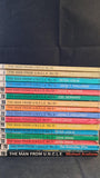 Michael Avallone - The Man From U.N.C.L.E. Four Square Book, 1966, 67 & 68, Set 1 - 16