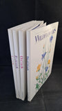 Treasury of Flowers - Wildflowers, Orchids, Lilies & Cut Flowers, Gallery Books, 1988, Box Set