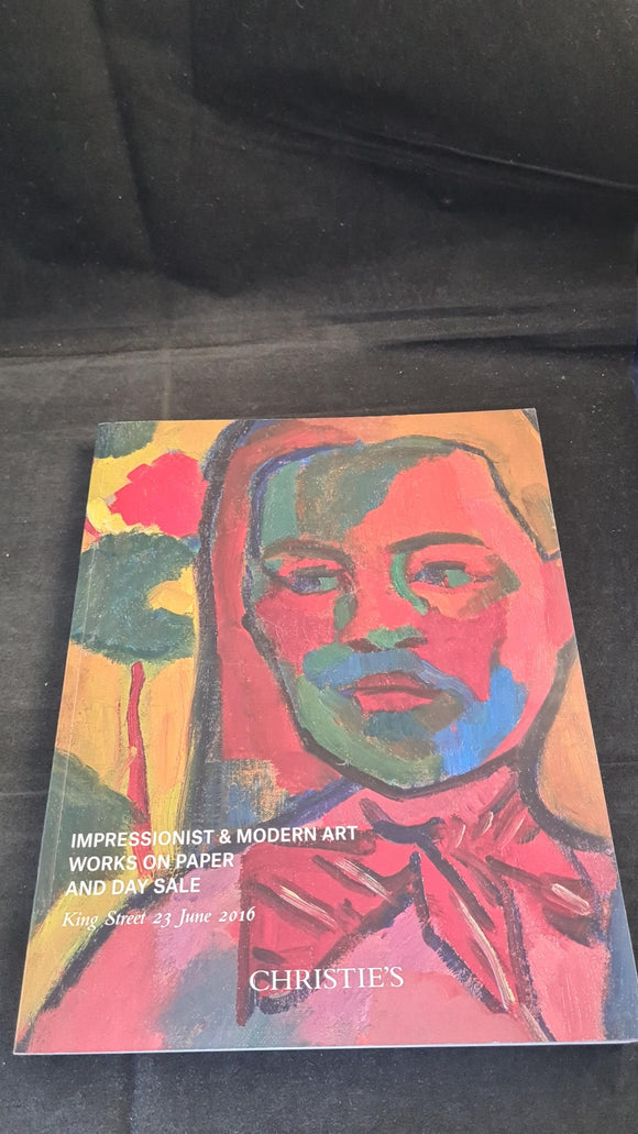 Christie's 23 June 2016, Impressionist & Modern Art Works on Paper, London