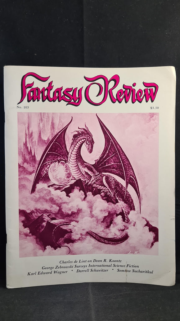 Fantasy Review Number 103 July/August 1987, Volume 10, Number 6