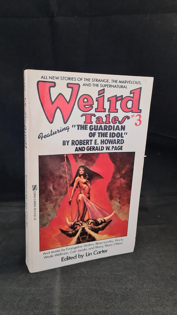 Lin Carter - Weird Tales Number 3, Zebra Books, 1981, Paperbacks