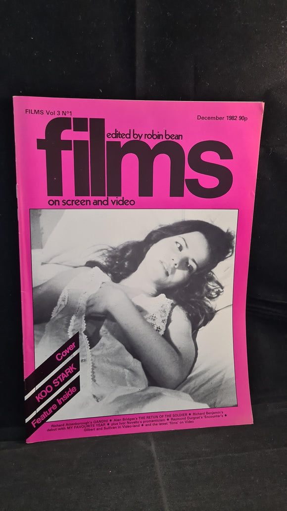 Robin Bean - Films on screen and video Volume 3 Number 1 December 1982