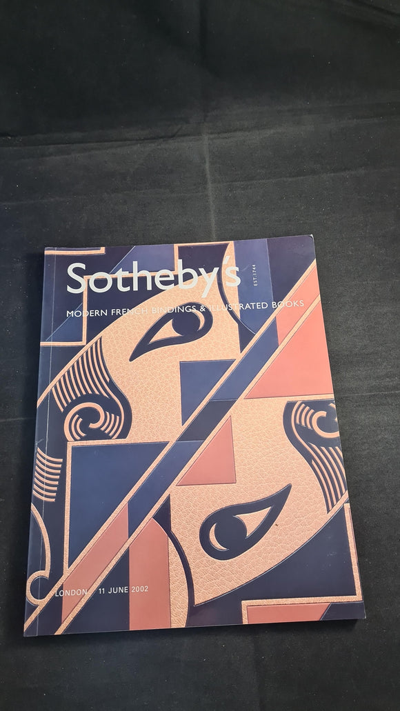 Sotheby's 11 June 2002, Modern French Bindings & Illustrated Books