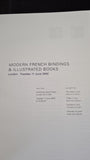 Sotheby's 11 June 2002, Modern French Bindings & Illustrated Books
