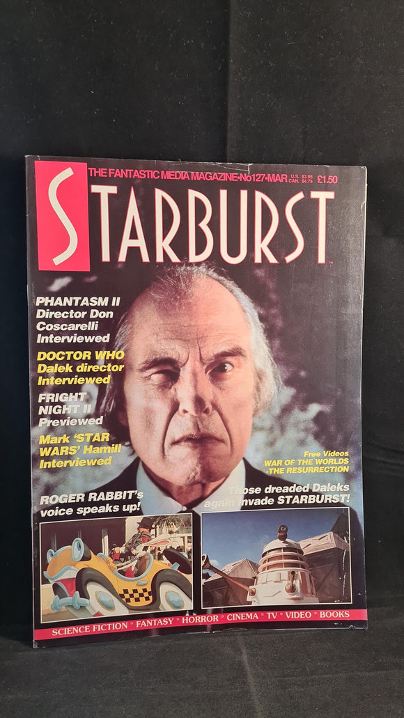 Starburst Number 127 Volume 11 Number 7 March 1989, Marvel Comics