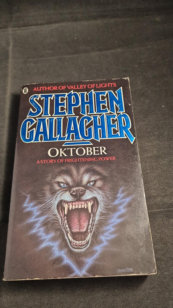 Stephen Gallagher - Oktober, New English, 1989, Paperbacks