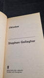 Stephen Gallagher - Oktober, New English, 1989, Paperbacks