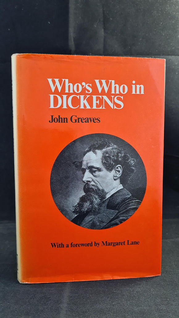 John Greaves - Who's Who in Dickens, Elm Tree Books, 1972, Inscribed, Signed