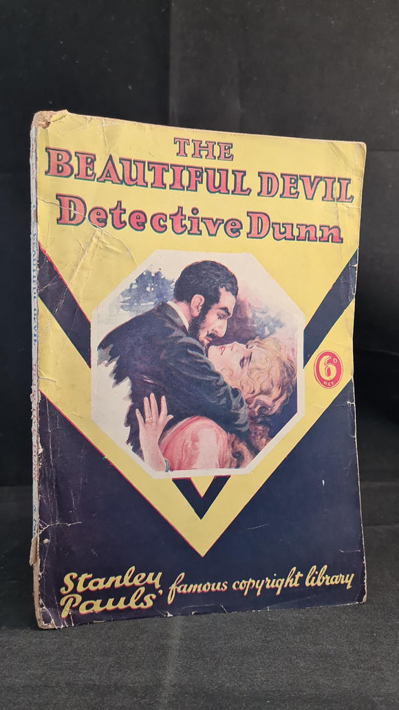 Detective Dunn - The Beautiful Devil, Stanley Paul, 1928