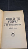 Kenneth Robeson - Brand of the Werewolf, Bantam Books, 1965, Paperbacks