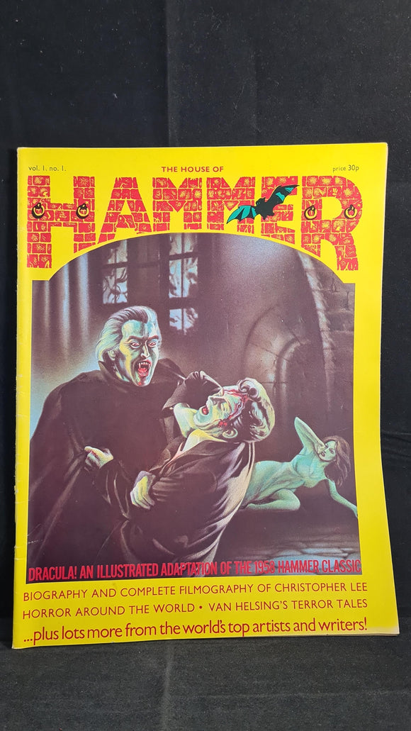 The House Of Hammer Magazine Volume 1 Number 1 October 1976