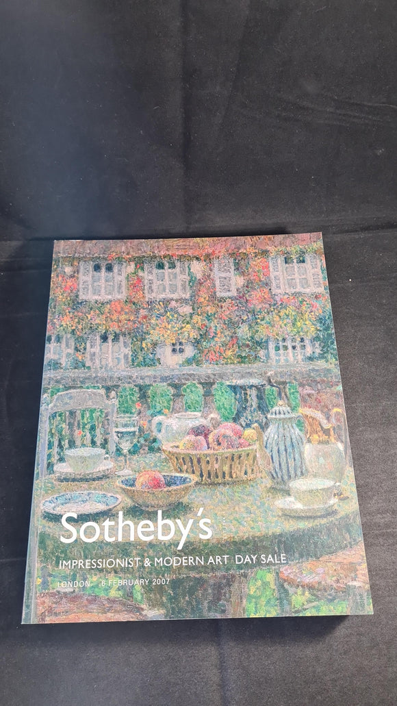 Sotheby's 6 February 2007, Impressionist & Modern Art