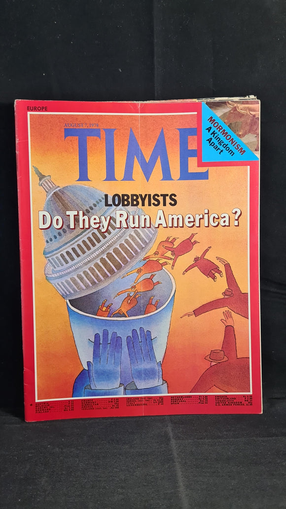 Hedley Donovan - Time Magazine August 7 1978
