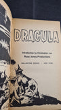 Christopher Lee - Dracula, Russ Jones Productions, Ballantine Books, 1966, Paperbacks