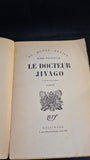 Boris Pasternak Le Docteur Jivago, Gallimard, 1958, French Paperbacks