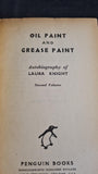 Laura Knight - Oil Paint & Grease Paint Volumes 1,2,& 3, Penguin Books, 1941, Paperbacks