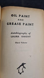 Laura Knight - Oil Paint & Grease Paint Volumes 1,2,& 3, Penguin Books, 1941, Paperbacks