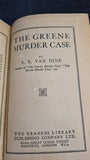 S S van Dine - The Greene Murder Case, Readers Library, no date