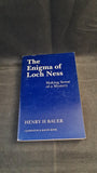 Henry H Bauer - The Enigma of Loch Ness, Johnston & Bacon, 1991, Paperbacks