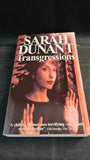 Sarah Dunant - Transgressions, Warner Books, 1998, Inscribed, Signed, Paperbacks