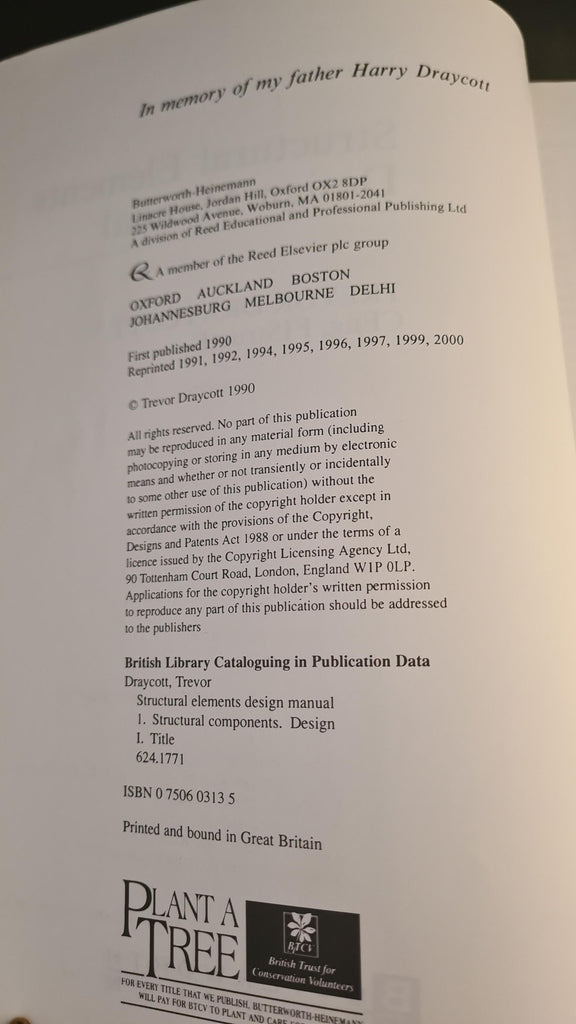Trevor Draycott - Structural Elements Design Manual, Butterworth, 2000 ...