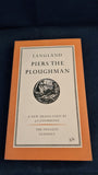 William Langland - Piers The Ploughman, Penguin Books, 1959, Paperbacks