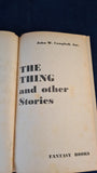 John W Campbell Jnr - The Thing from another World, Fantasy Books, Paperbacks