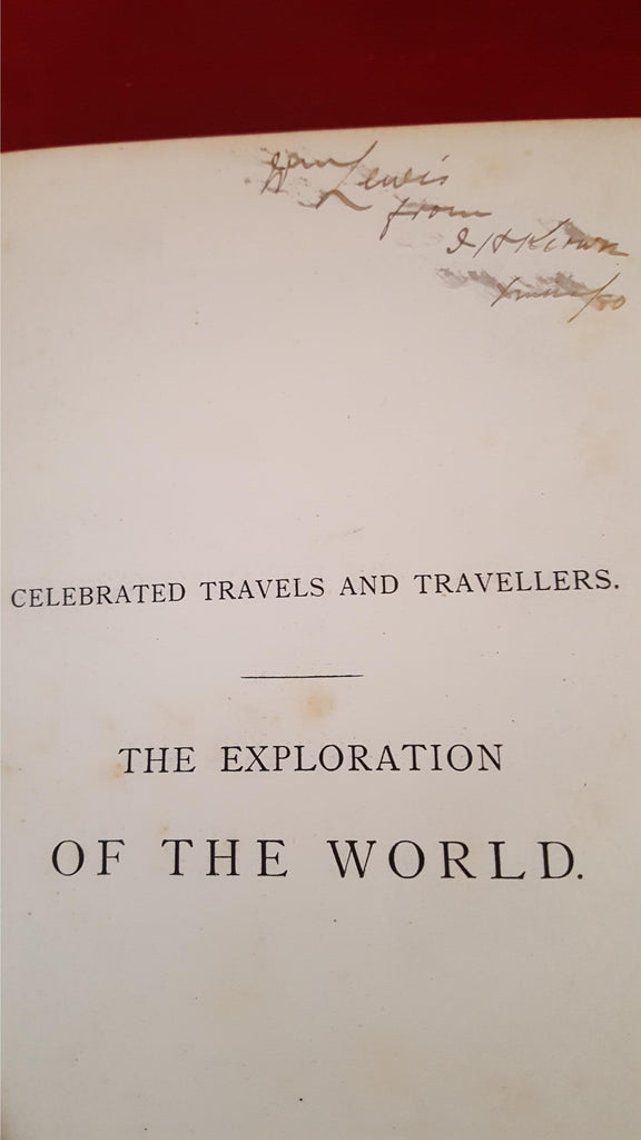Jules Verne - The Exploration Of The World, Sampson Low, Marston