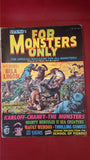 Joe Kiernan - For Monsters Only Volume 1 Number 2 September 1966 & Annual