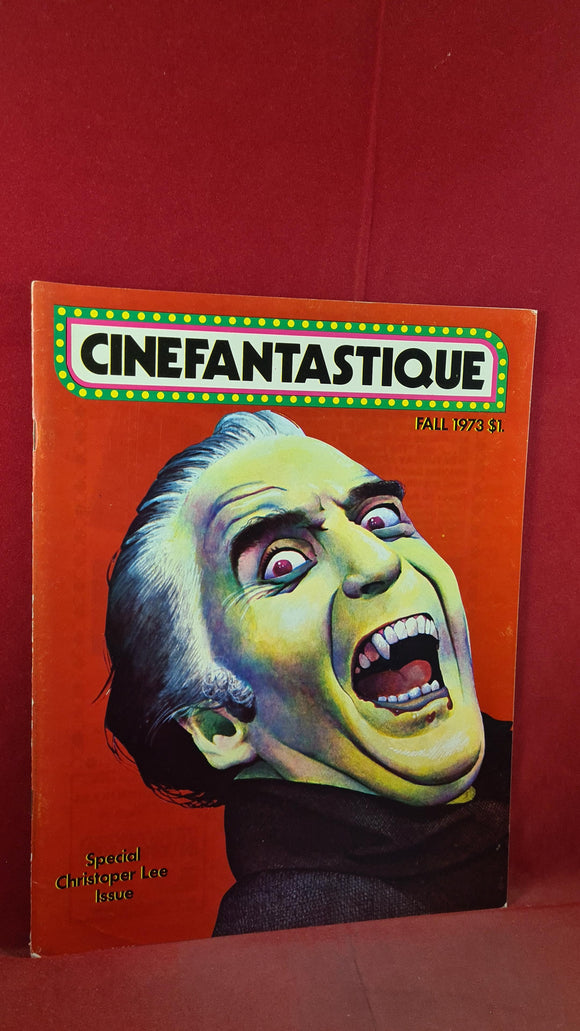 Cinefantastique Volume 3 Number 1 Fall 1973, Christopher Lee Special Issue