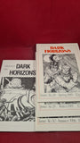 Dark Horizons Issues Number 10 1974 to Number 31 1990, British Fantasy Society