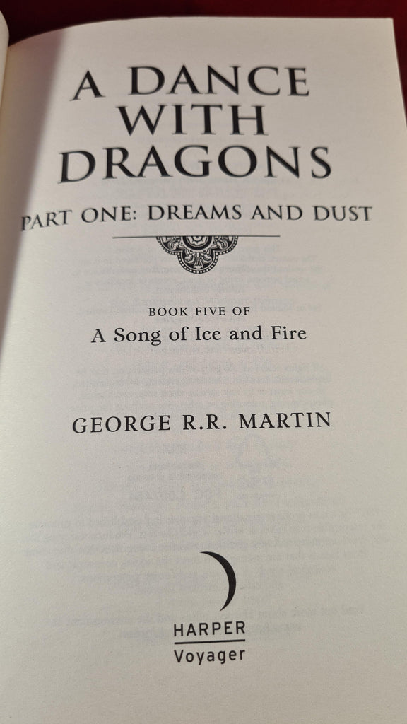 Library　George　R　A　Richard　Dragons　201　Dust,　Martin　R　1:　–　with　Dance　Harper,　Dreams　Dalby's