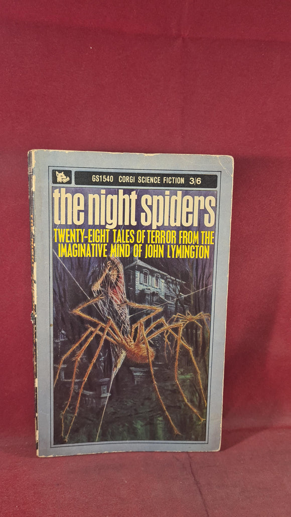 John Lymington - The Night Spiders, Corgi Books, 1964, Paperbacks