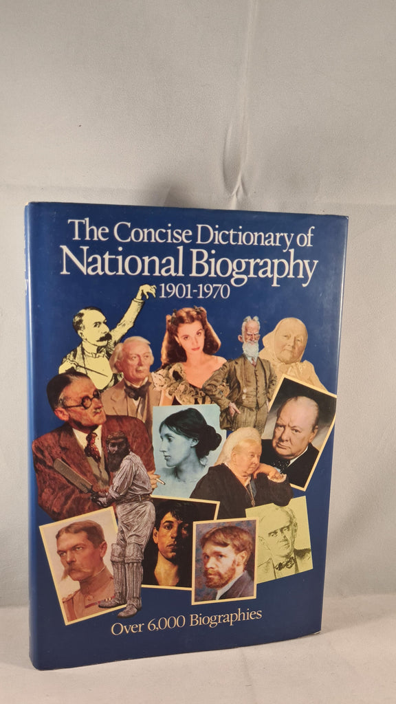 The Concise Dictionary of National Biography 1901-1970, Oxford