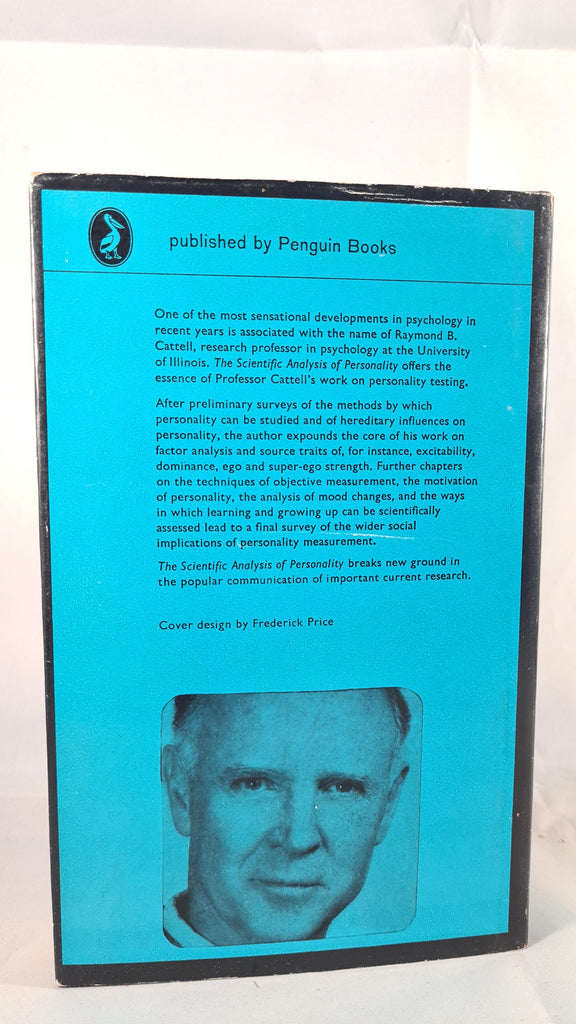 Raymond B Cattell - The Scientific Analysis of Personality, Penguin, 1