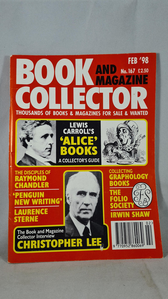 Book Collector & Magazine Number 167 February 1998 Richard Dalby's